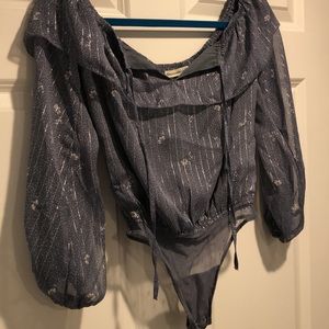 Abercrombie and Fitch Sheer bodysuit